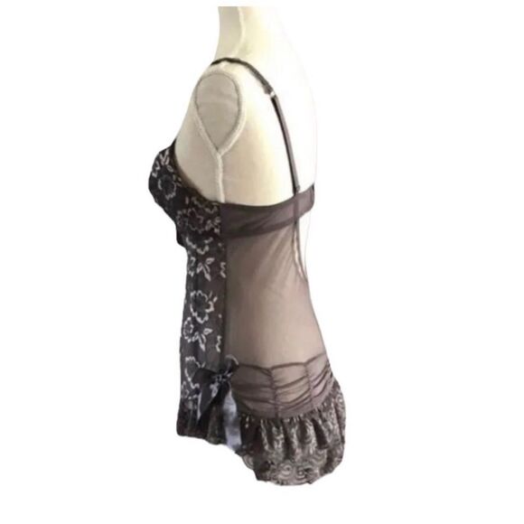 NEW René Rofé Satin Lace Corset - Picture 5 of 8